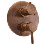 Смеситель для душа скрытого монтажа Rav Slezak Seina Bronze SE986KSM
